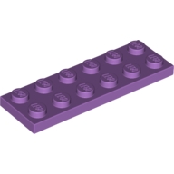 Lego destička 2x6, levandulová střední (6015115, 4625027)